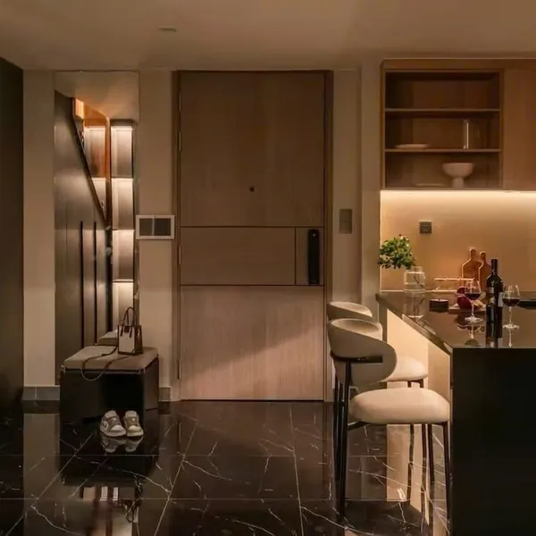 Spacious duplex apartment for rent in The Opera Residence with Saigon River view (1)
