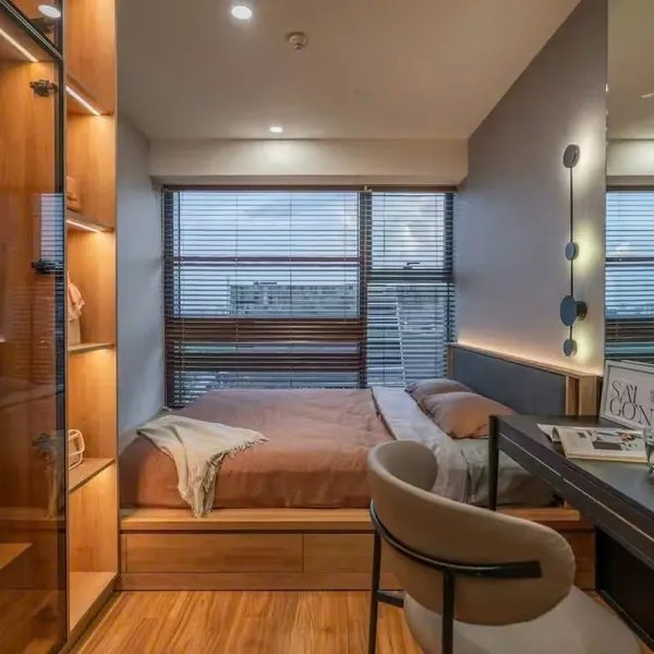Spacious duplex apartment for rent in The Opera Residence with Saigon River view (1)