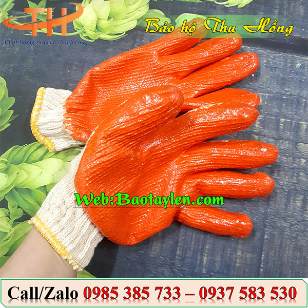 Bao tay len nhúng nhựa