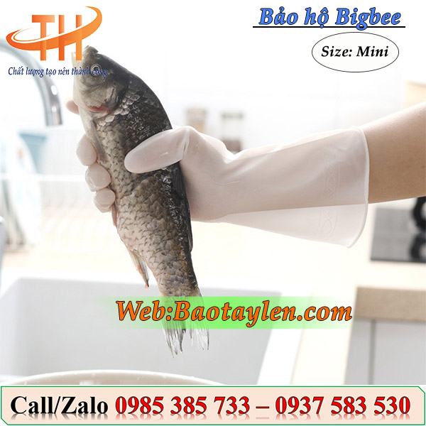 Găng tay cao su 100% cao su tự nhiên