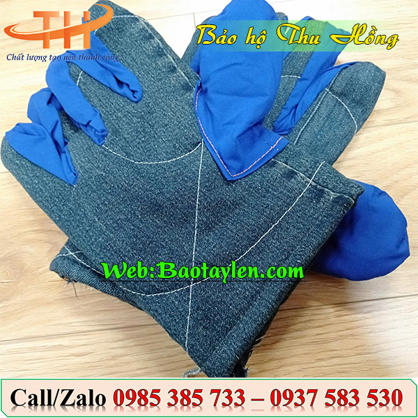 Găng tay vải jean Găng tay vải jean