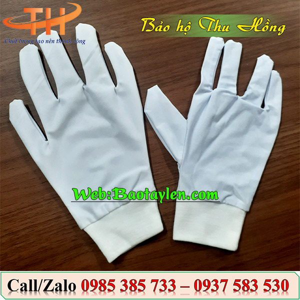 "Thu Hồng bán găng tay vải thun lạnh giá rẻ chất lượng"
