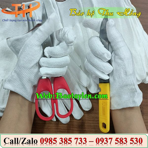 >Ưu điểm vượt trội của bao tay chống cắt<