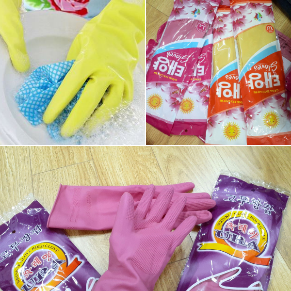 Găng tay cao su gia dụng bền, sử dụng lâu dài Găng tay cao su gia dụng bền, sử dụng lâu dài