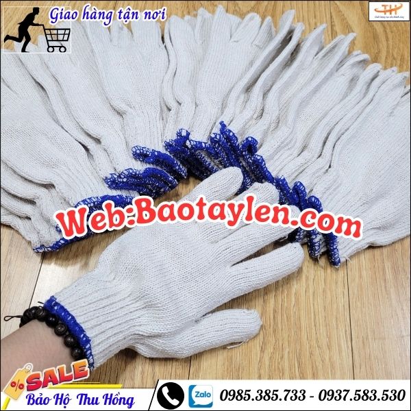 Bao tay len kem trắng giá rẻ. Bao tay len kem trắng giá rẻ.