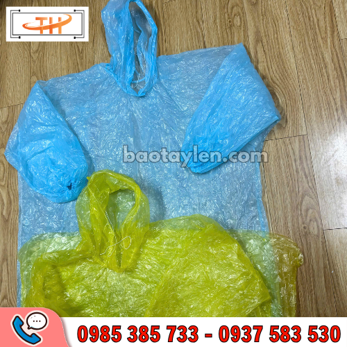 Áo mưa nilon dùng 1 lần mỏng, nhẹ, tiện lợi Áo mưa nilon dùng 1 lần mỏng, nhẹ, tiện lợi