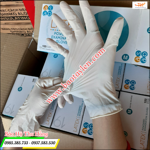 Găng tay y tế latex có bột Găng tay y tế latex có bột