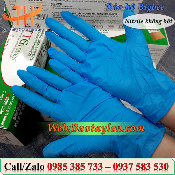 >>Găng tay y tế nitrile không bột. >>Găng tay y tế nitrile không bột.