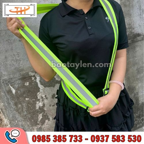 Áo phản quang dây thun co giãn Áo phản quang dây thun co giãn