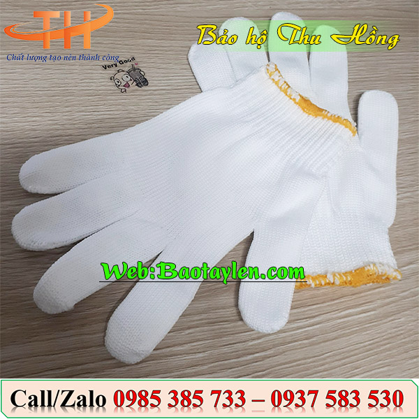 “Bao tay len sợi poly”