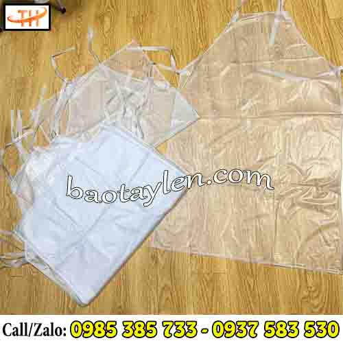 Tạp dề nhựa chống thấm hàng chuẩn sẵn tại Thu Hồng Tạp dề nhựa chống thấm hàng chuẩn sẵn tại Thu Hồng
