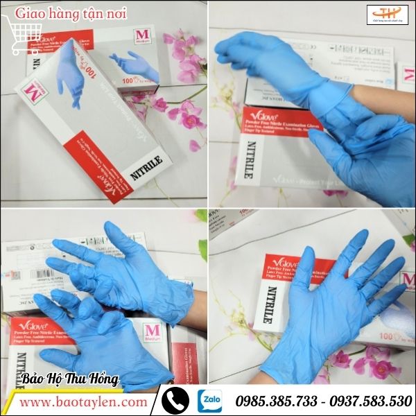 Găng tay y tế Nitrile Găng tay y tế Nitrile