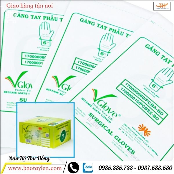 Găng tay phẩu thuật đã tiệt trùng Găng tay phẩu thuật đã tiệt trùng