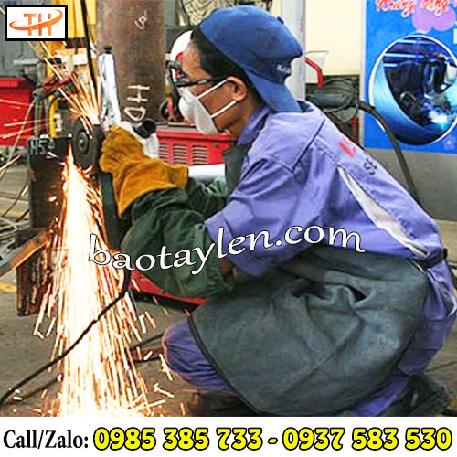 Bao tay da hàn chất bò siêu dày dặn bảo vệ hiệu quả Bao tay da hàn chất bò siêu dày dặn bảo vệ hiệu quả