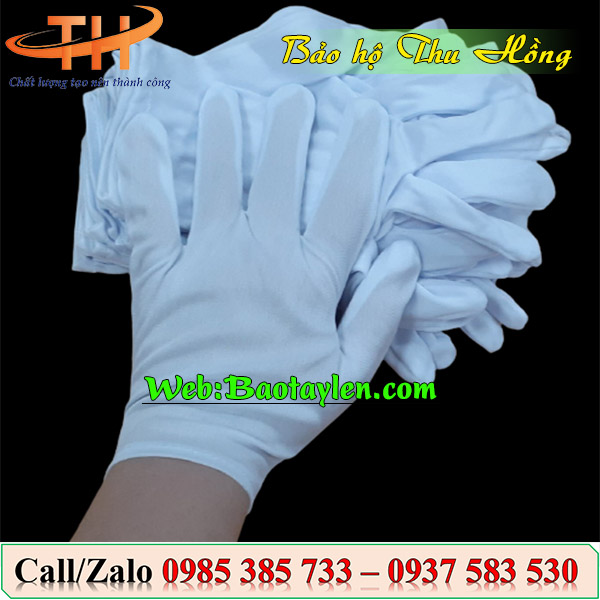 >Bao tay thun trắng L+2< >Bao tay thun trắng L+2<