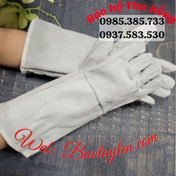 >>Găng tay da hàn 2 lớp . >>Găng tay da hàn 2 lớp .