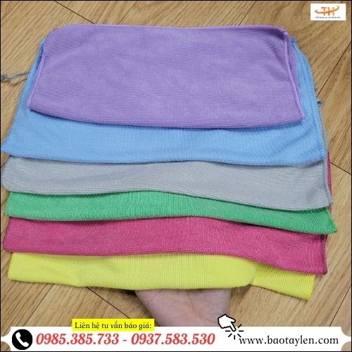 Khăn lau đa năng nhiều màu. Khăn lau đa năng nhiều màu.