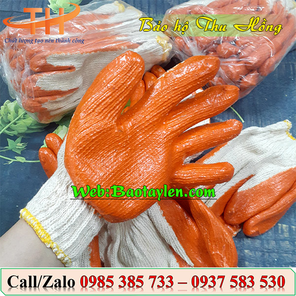 >>>Găng tay len nhúng nhựa >>>Găng tay len nhúng nhựa