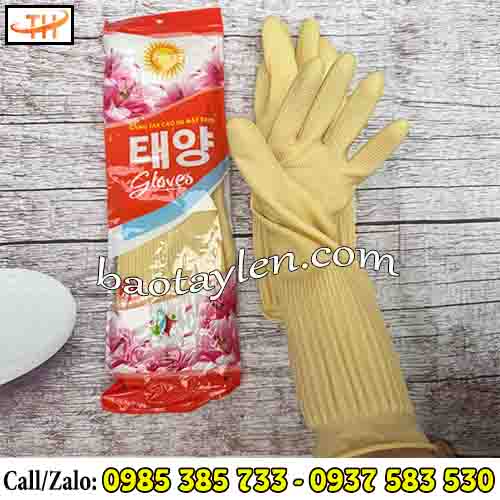 Găng tay cao su Mặt Trời Găng tay cao su Mặt Trời