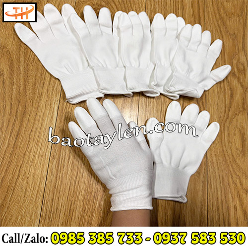 Găng tay PU phủ đầu ngón chất lượng tại Thu Hồng  Găng tay PU phủ đầu ngón chất lượng tại Thu Hồng