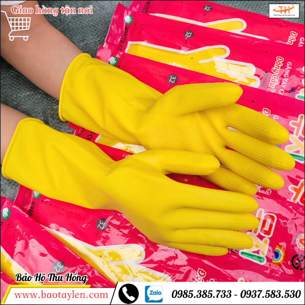 Găng tay cao su Đông Cầu Vồng. Găng tay cao su Đông Cầu Vồng.