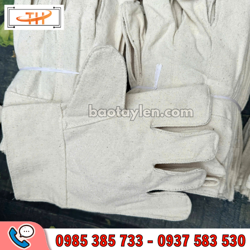 Găng tay vải bạt lao động Găng tay vải bạt lao động