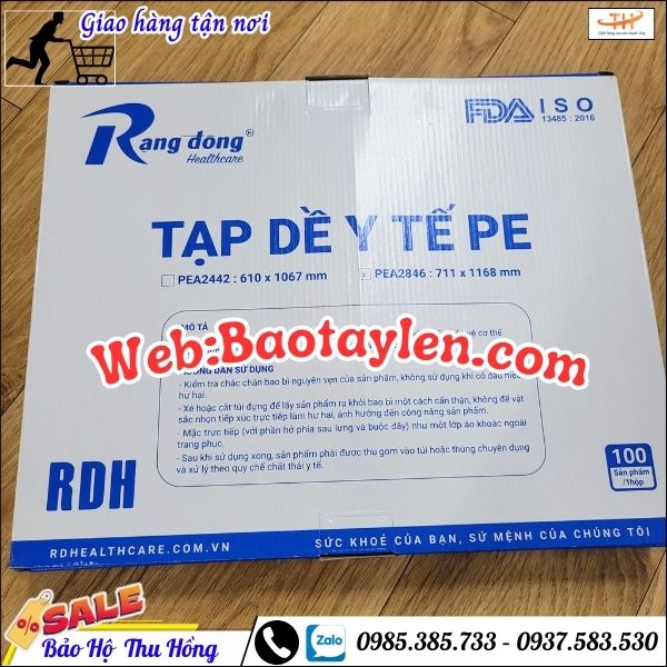 Tạp dề nhựa HDPE mỏng. Tạp dề nhựa HDPE mỏng.