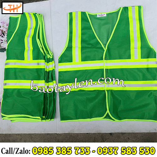 Áo phản quang vải lưới Áo phản quang vải lưới