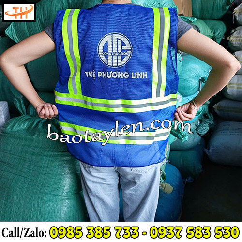 Áo phản quang in logo Áo phản quang in logo