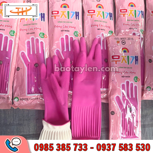 Găng tay cao su Đông Cầu Vồng Găng tay cao su Đông Cầu Vồng