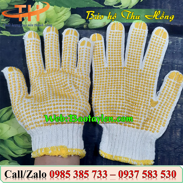 >Găng tay phủ hạt nhựa chống trơn, chống hóa chất< >Găng tay phủ hạt nhựa chống trơn, chống hóa chất<