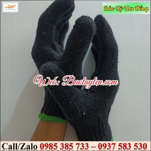 Bao tay len bảo hộ lao động xám đen chống đau tay. Bao tay len bảo hộ lao động xám đen chống đau tay.