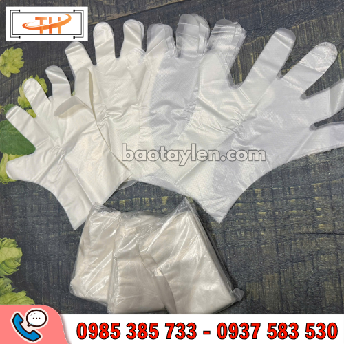 Găng tay nilon dùng 1 lần sẵn tại TPHCM Găng tay nilon dùng 1 lần sẵn tại TPHCM