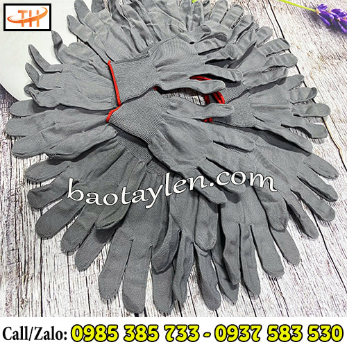 Bao tay thun mỏng màu xám sỉ rẻ Bao tay thun mỏng màu xám sỉ rẻ