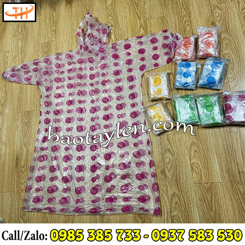 Mẫu áo mưa dùng 1 lần Mẫu áo mưa dùng 1 lần