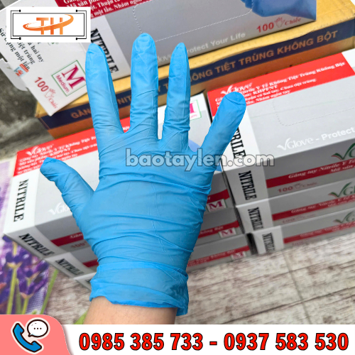 Găng tay y tế VGlove không bột ôm tay khi đeo đúng size Găng tay y tế VGlove không bột ôm tay khi đeo đúng size