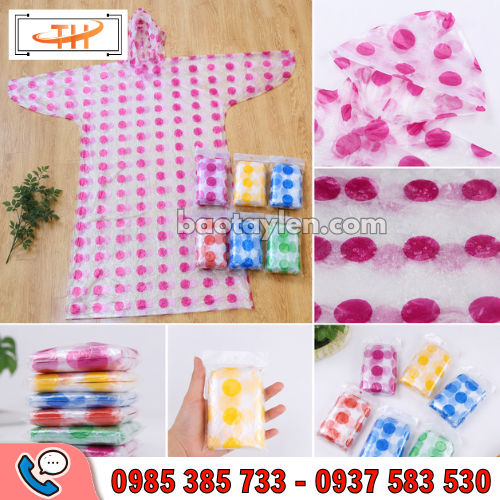Áo mưa tiện lợi dùng 1 lần Áo mưa tiện lợi dùng 1 lần