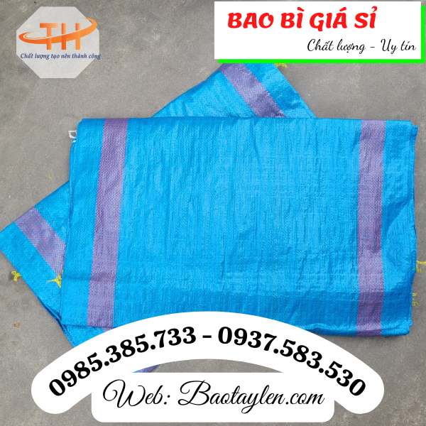 >>Bao tải màu xanh dương. >>Bao tải màu xanh dương.