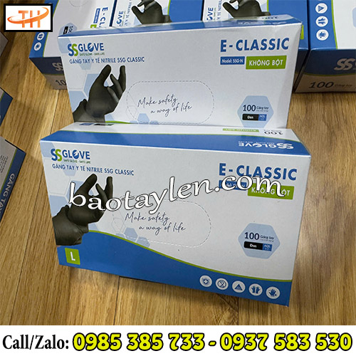 Găng tay y tế không bột SS Glove Găng tay y tế không bột SS Glove