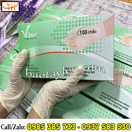 Găng tay y tế VGlove không bột, tiện lợi dễ đeo dễ tháo Găng tay y tế VGlove không bột, tiện lợi dễ đeo dễ tháo