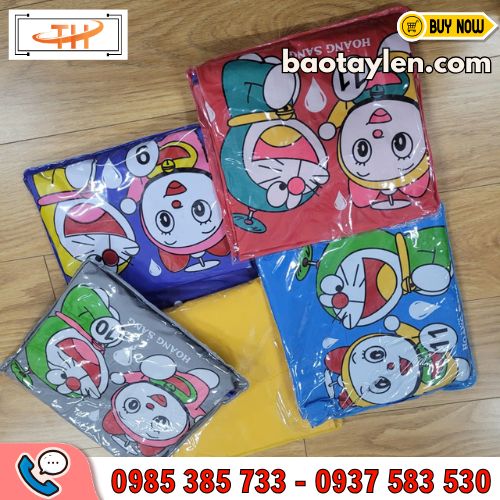 Áo mưa bộ trẻ em hoạ tiết dễ thương Áo mưa bộ trẻ em hoạ tiết dễ thương