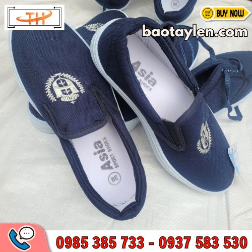 Giày lười Asia màu xanh Giày lười Asia màu xanh