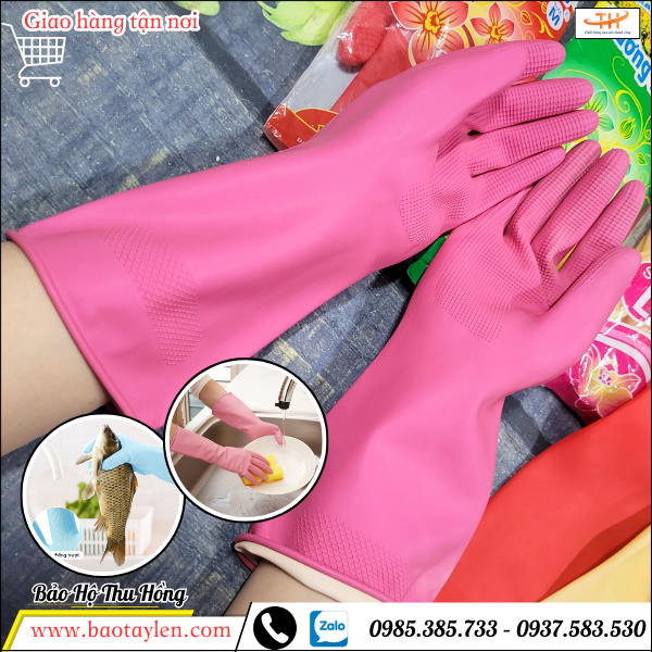 Găng tay cao su Hướng Dương chính hãng Găng tay cao su Hướng Dương chính hãng