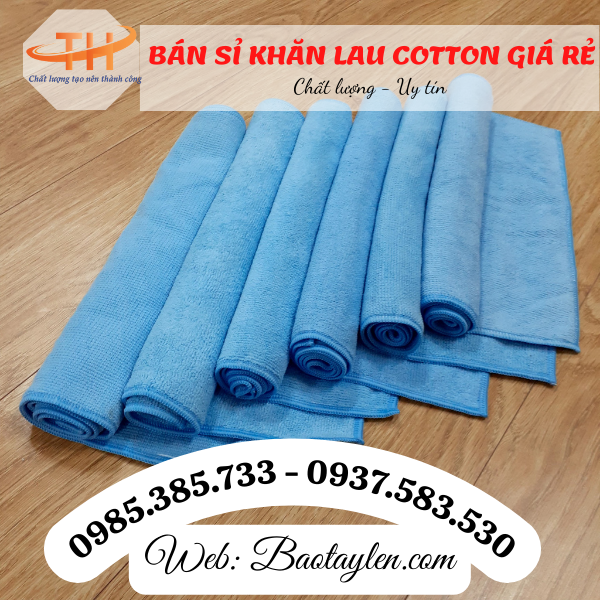 >>Khăn lau cotton sợi siêu thấm. >>Khăn lau cotton sợi siêu thấm.