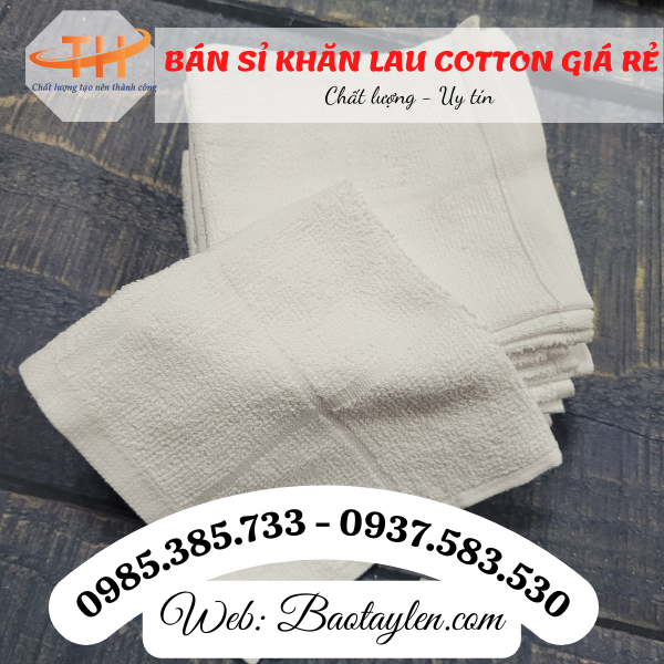 >>Khăn lau cotton vuông trắng. >>Khăn lau cotton vuông trắng.