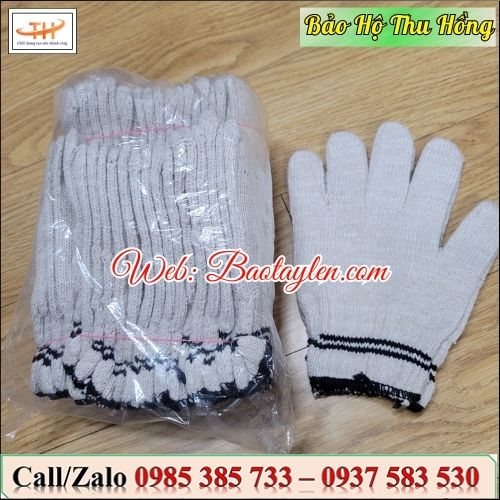 Bao tay len cotton lao động. Bao tay len cotton lao động.