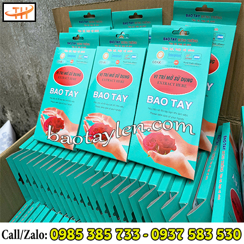 bao tay nilon đóng hộp tiện lợi bao tay nilon đóng hộp tiện lợi