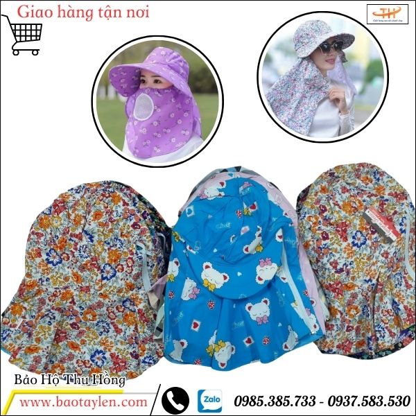 Mũ chống nắng đa dạng mẫu tại Thu Hồng Mũ chống nắng đa dạng mẫu tại Thu Hồng
