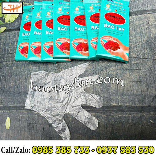 bao tay nilon dùng 1 lần bao tay nilon dùng 1 lần