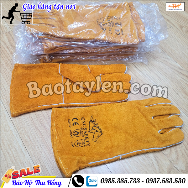 Găng tay da hàn con ngựa cao cấp. Găng tay da hàn con ngựa cao cấp.
